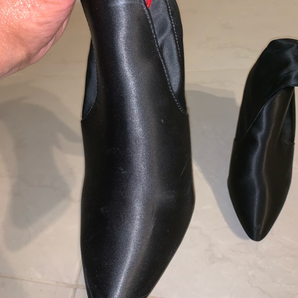 Express satin black sock booties - Picture 5 of 6